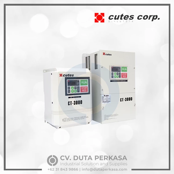 Cutes Corp High-performance Flux Vector Inverter Model CT-3000-CT-3000FP Duta Perkasa