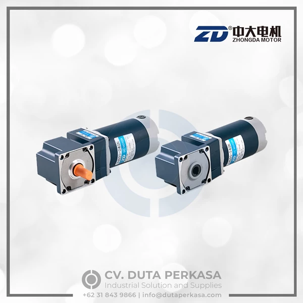 Zhongda DC Gear Motor Spiral Bevel Right Angle Z4D25 Series Duta Perkasa