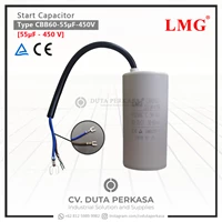 Start Capacitor Type CBB60-55uF-450v Rated Voltage 450VAC Duta Perkasa